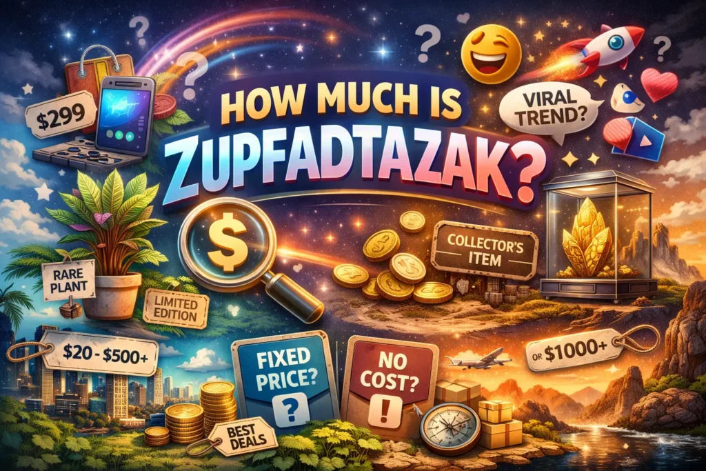 How Much Is Zupfadtazak? A Complete Guide to Its Pricing, Meaning, and Value How Much Is Zupfadtazak