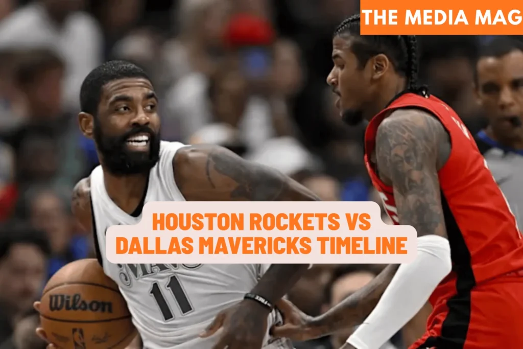 houston rockets vs dallas mavericks timeline
