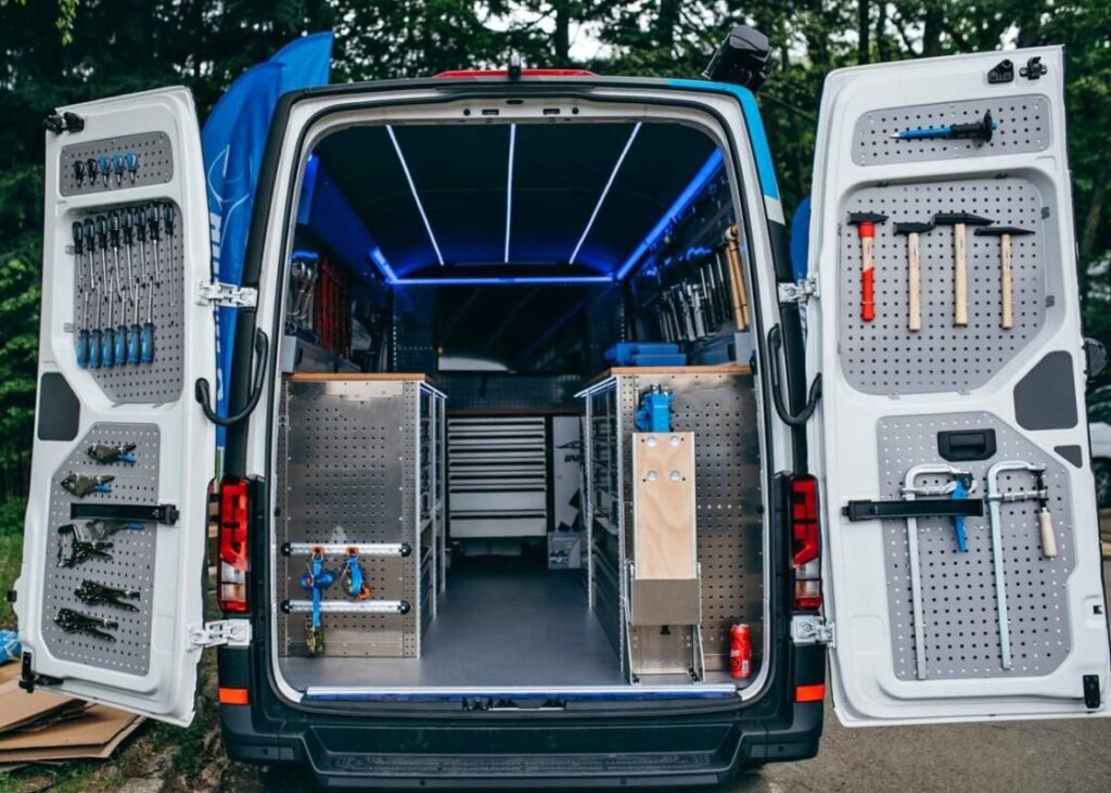 How to Design a Mobile Service Van Layout That Cuts Jobsite Time?