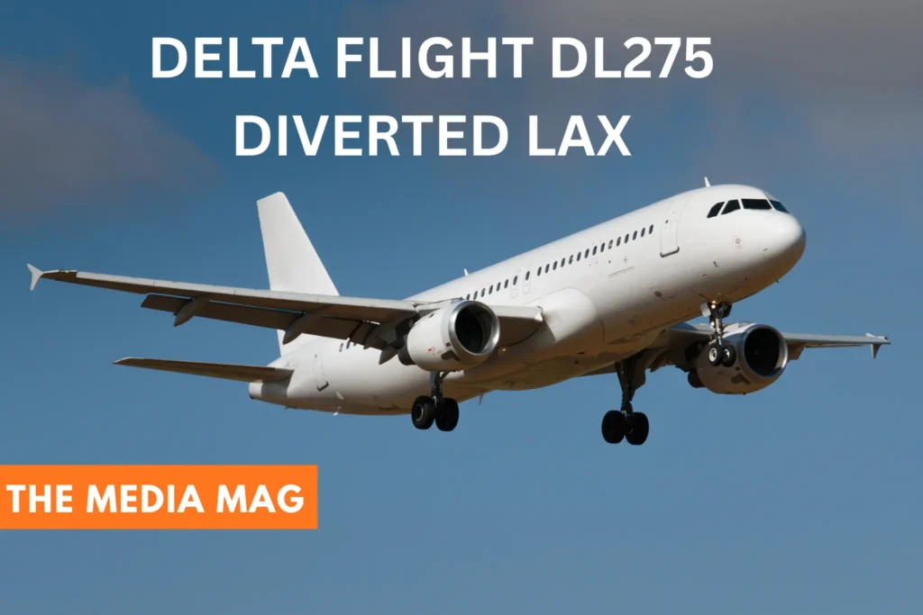 delta flight dl275 diverted lax